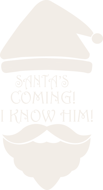 Santa Coming To Town Kids T-Shirt by ImanElsaidy