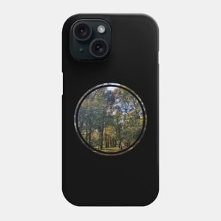 Trees Nature Circle Graphic Phone Case