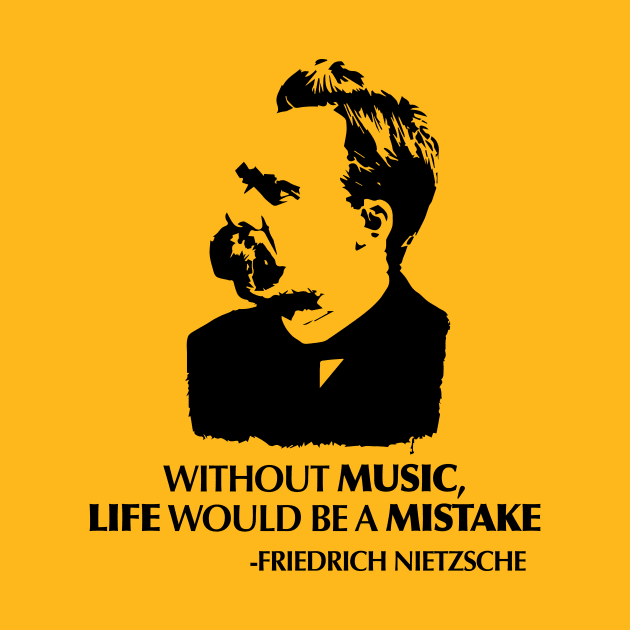 Nietzsche Quote about Music by PianoCub