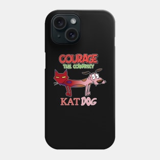 Courage The Cowardly KatDog Phone Case