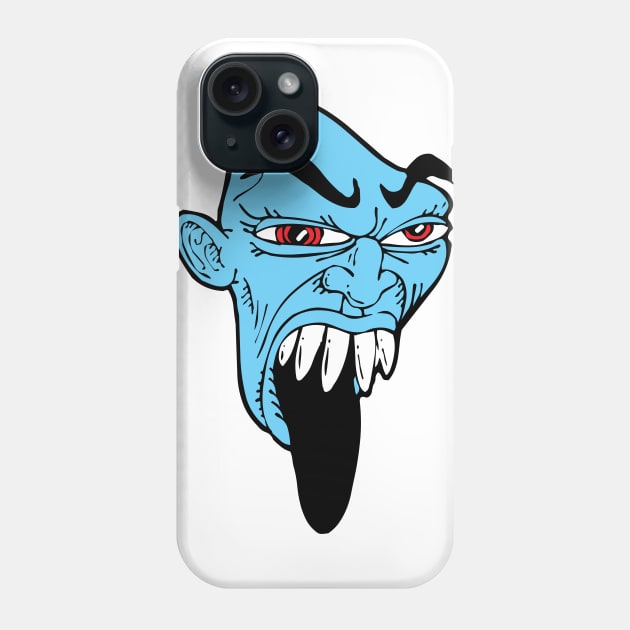 Ugly Monster Face Phone Case by Urbanic