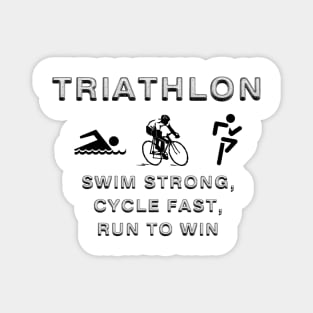 Triathlon Magnet