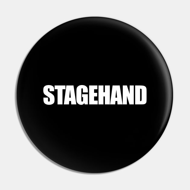 Stagehand Pin by Art