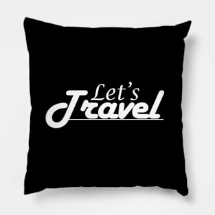 let's travel Pillow