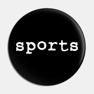 sports Pin