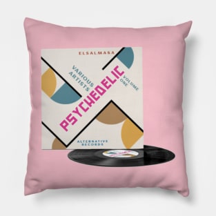 RETRO VINYL PSYCHEDELIC Pillow