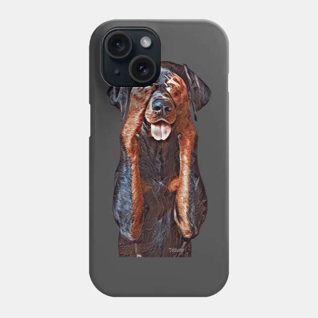 Cannot Look Phone Case by Tedwear