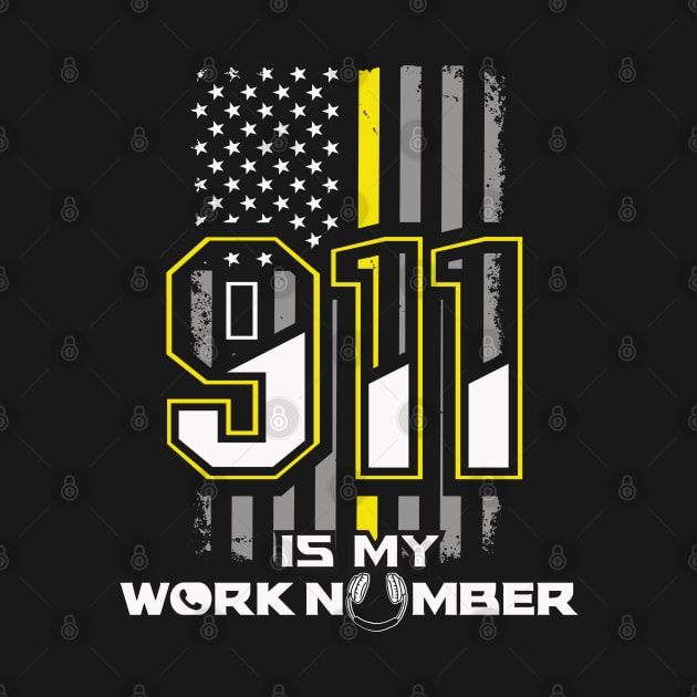 911 dispatcher gift by Jandjprints