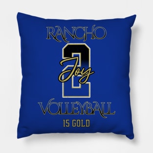 Joy #2 Rancho VB (15 Gold) - Blue Pillow