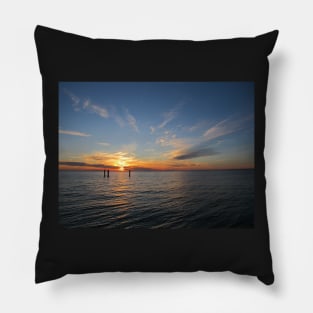 First Sunset of 2023 001 Pillow