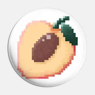 Pixel Art - Apricot Collection Pin