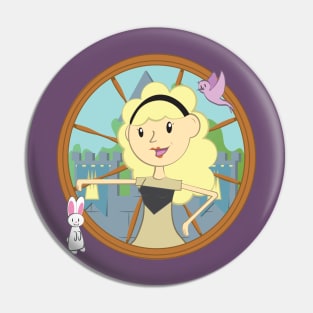 Auriel and her Forest Friends Pin