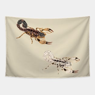 Scorpion Tityus fasciolatus Tapestry