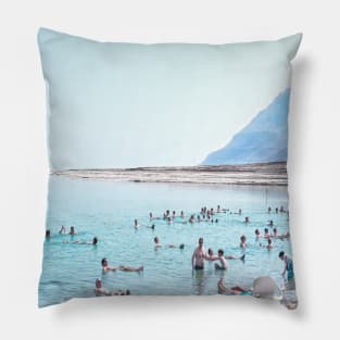 Israel, Dead Sea. Floating and Relaxing Pillow