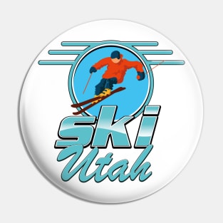 Ski Utah logo Pin