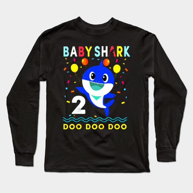 baby shark 2 year old shirt