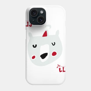 Cute Santa Bear Phone Case