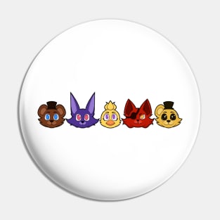 FNAF 1 Line Up Pin