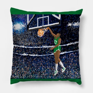 Pixel Dunk - Boston Pillow