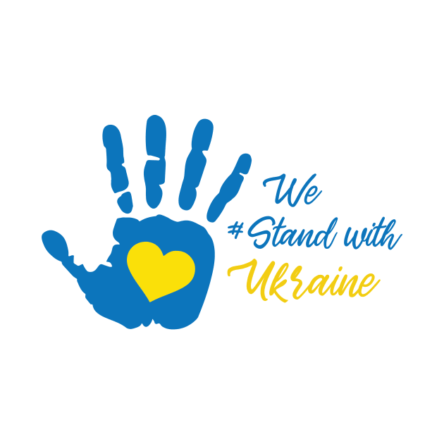 We stand with Ukraine, Fu*k Putin, Stand with Ukraine, Stop War, Middle Finger, Anti Putin, Strong Ukraina T-Shirt, Save Ukraine, Peace T-Shirt by Sapfo