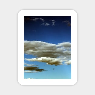 Clouds Dark Blue Sky Magnet