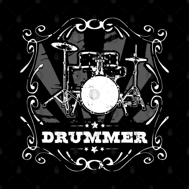 Drummer by Laughin' Bones