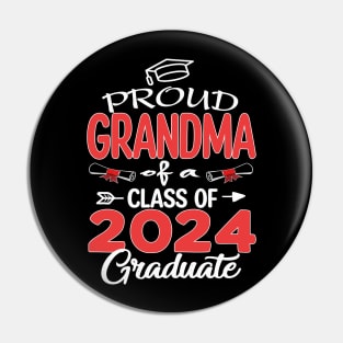 proud grandma of a 2024 graduate Pin