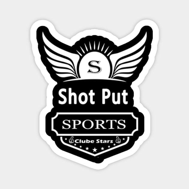 The Sport shot Put Magnet by My Artsam