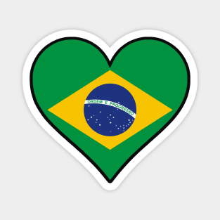I Love Brazil Magnet
