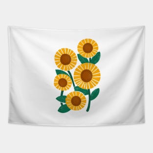 Mod Sunflower Tapestry