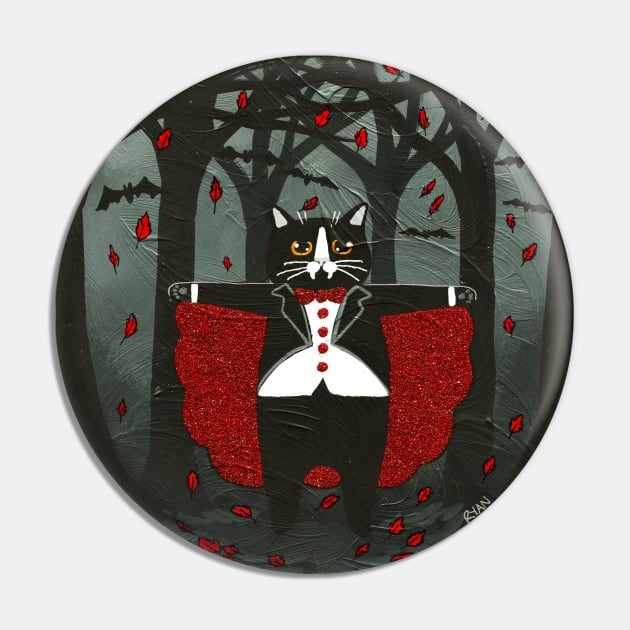 Count Catula Pin by KilkennyCat Art