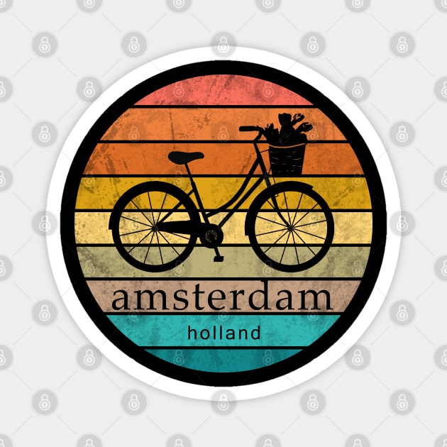 Amsterdam Magnet by valentinahramov