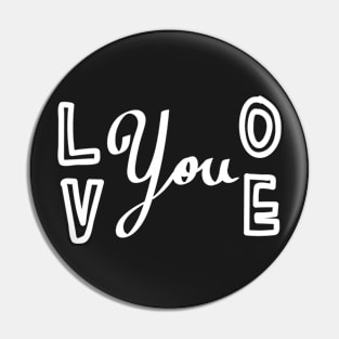 Love you, good gifts for her Pin