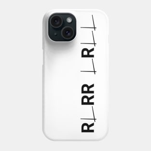 Paradiddle: RLRR LRLL Drum Rudiment Enthusiast Phone Case