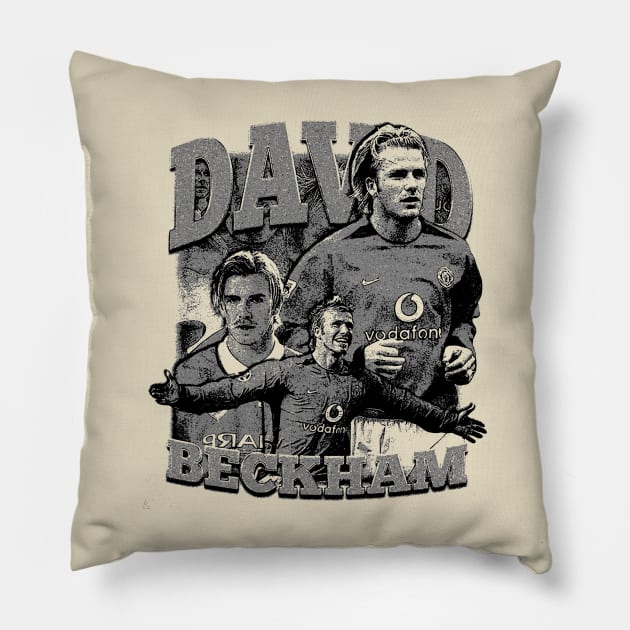 David Beckham(Footballer) Pillow by alesyacaitlin