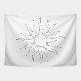 Boho Sun Tapestry