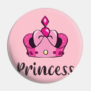 Royal Princess Crown Pin