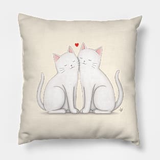 Couple Cats Pillow