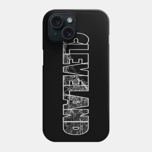 Cleveland Street Map Phone Case