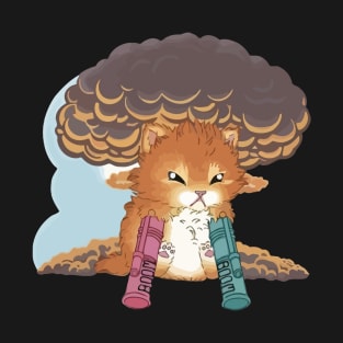 Tater Tot Cat  keep going out of spite Boom Boom T-Shirt