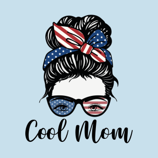 Cool American Mom T-Shirt