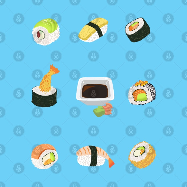 Sushi by AltIllustration