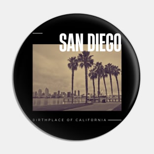 San Diego city Pin