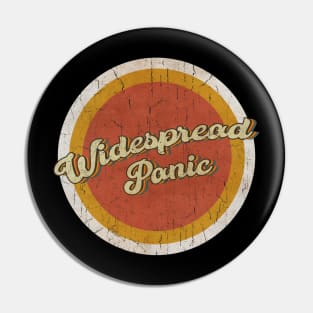 circle vintage Widespread Panic Pin