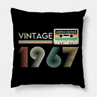 Vintage 1967 Limited Cassette Pillow