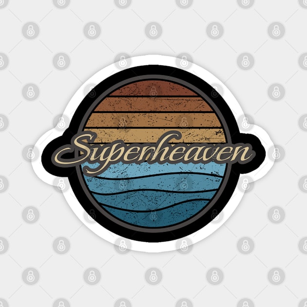 Superheaven Retro Waves Magnet by North Tight Rope