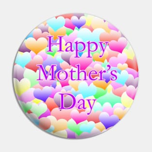 Mother's Day Hearts Light Pin