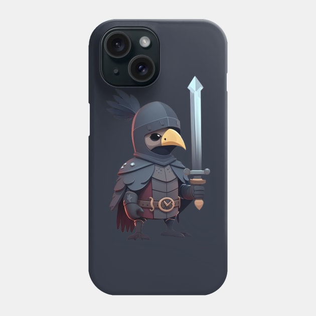 Crow Captain Phone Case by Quid's Stuff