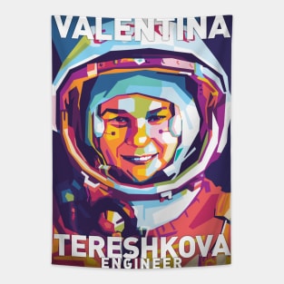 Valentina tereshkova Tapestry