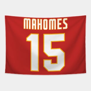 mahomes 15 Tapestry